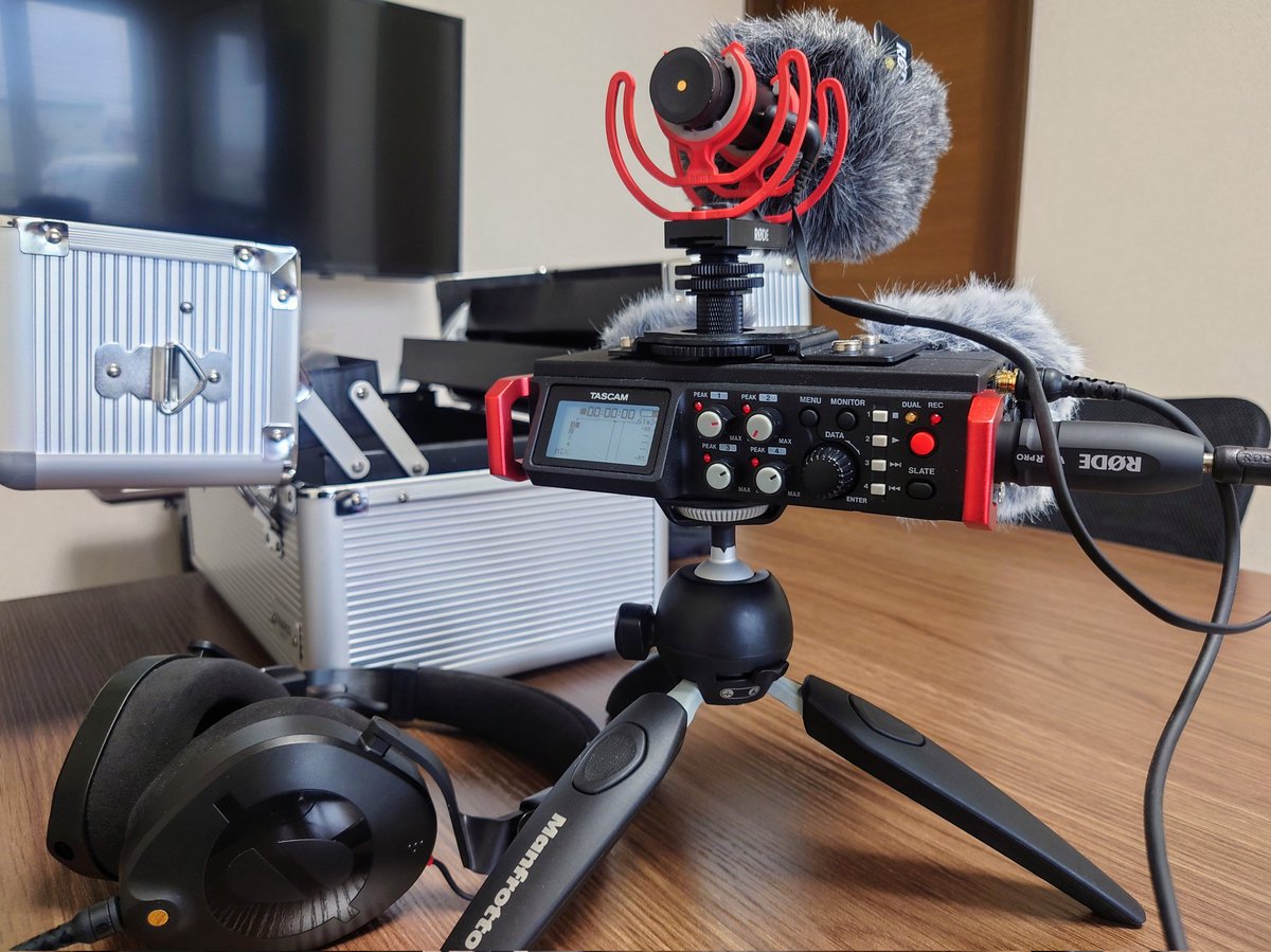 hoppou_kuusatsu's tweet image. 明日夕方の仕事の準備！😃

#TASCAM #RODE #Manfrotto #音声 #マイク #ミキサー #動画制作 #稚内 #北海道 #北方空撮