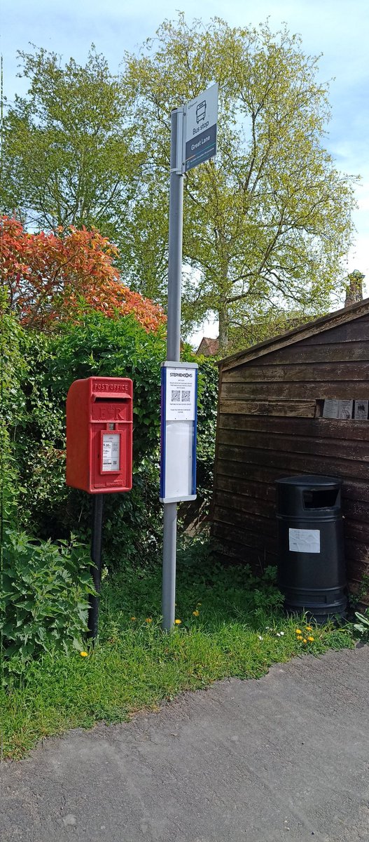 A functional one for #postboxsaturday from #Reach #Cambs