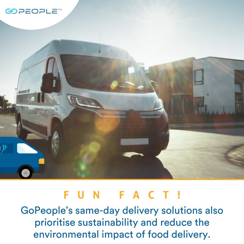 🌍 As the world becomes increasingly aware of the need to reduce carbon emissions and combat climate change, restaurants and food service businesses can play a vital role in promoting sustainable practices. 

#GoPeople #SameDayDelivery #DeliverySolution #BusinessDelivery