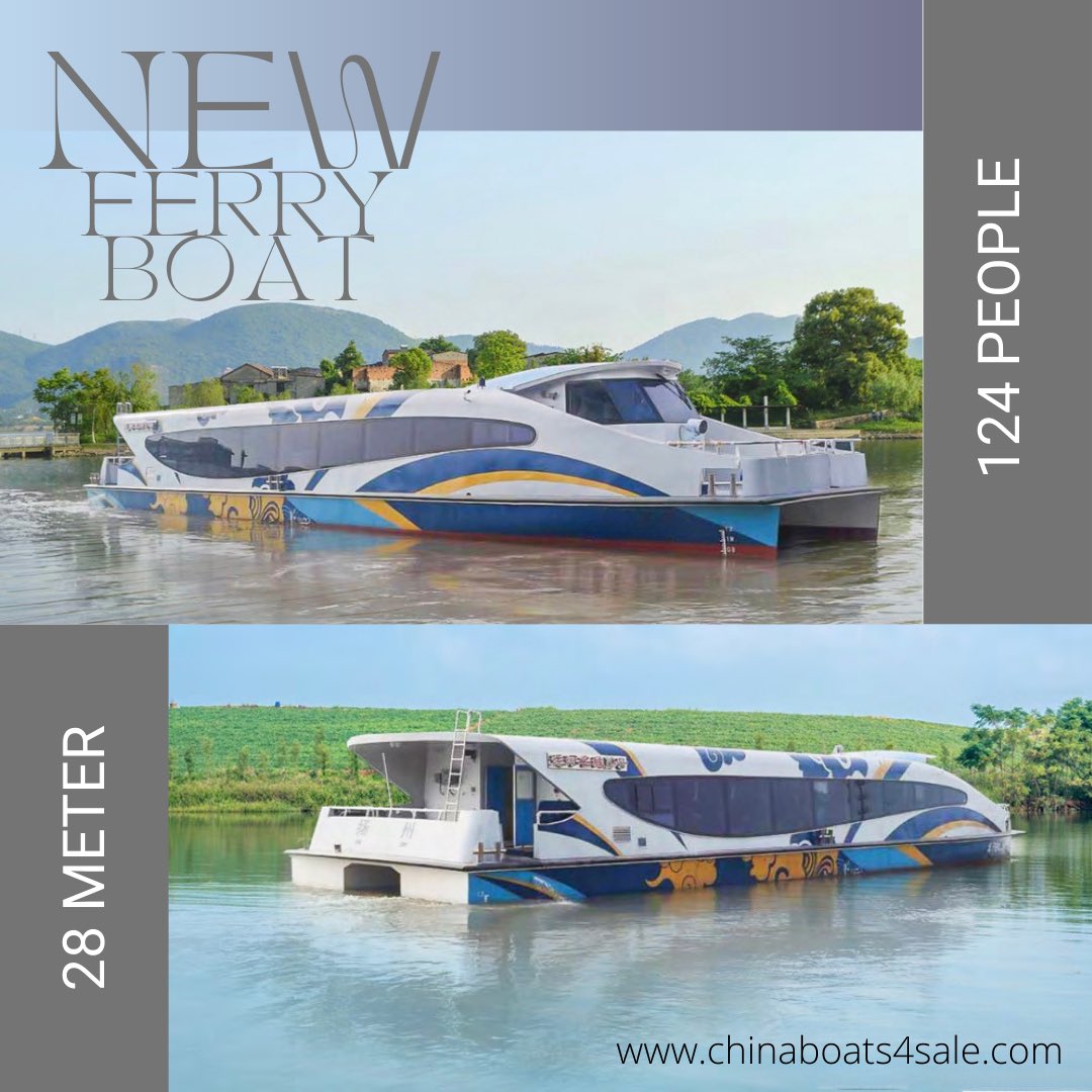 New Ferry Boat
28 meter
124 People
Steel Hull 
For Inquiries, Please Contact Us!
#سفن_تجارية #saudiboats #omanboats #qatarboats #قوارب_السعودية #ferryboats #neom #passengerboats #paristour
#londontour #touringboats