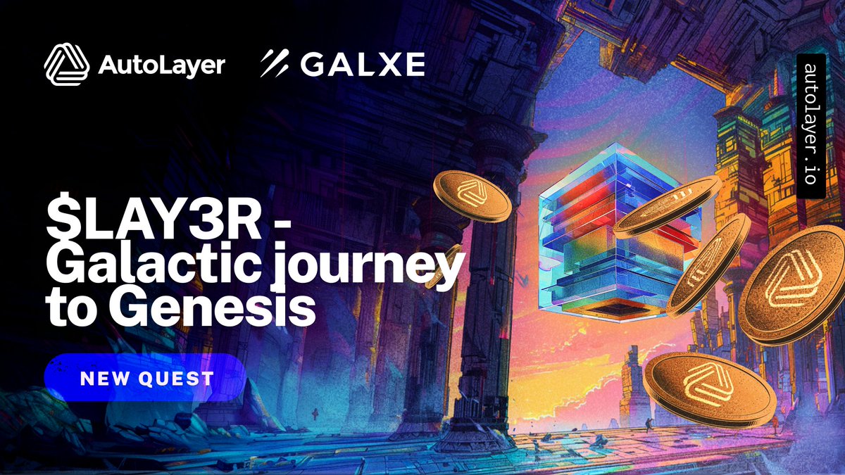 Our galactic journey takes us to more destinations! 🌌 A new quest has been posted in our @Galxe Campaign. Earn @eigenlayer , @AutoLayer and LRTs points 👇 app.galxe.com/quest/8GU5gwvm…