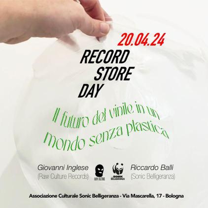 For #RecordStoreDay2024 we set up this TALK about THE FUTURE OF VINYL IN A WORLD WITHOUT PLASTICS h.19 @ Ass Cult #SonicBelligeranza via Mascarella 17/b Bologna  #pvc #vinylcommunity #EnvironmentalJustice #plasticsurgery #pollutionfree