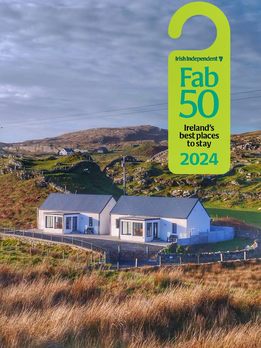 Some big news this morning from Inishturk 🤩 We are delighted and very proud to announce that Inishturk Cottages have featured on the #IndoFab50 list of the best places to stay in Ireland 2024 Huge thank you to @Independent_ie @poloconghaile @IndoWeekend