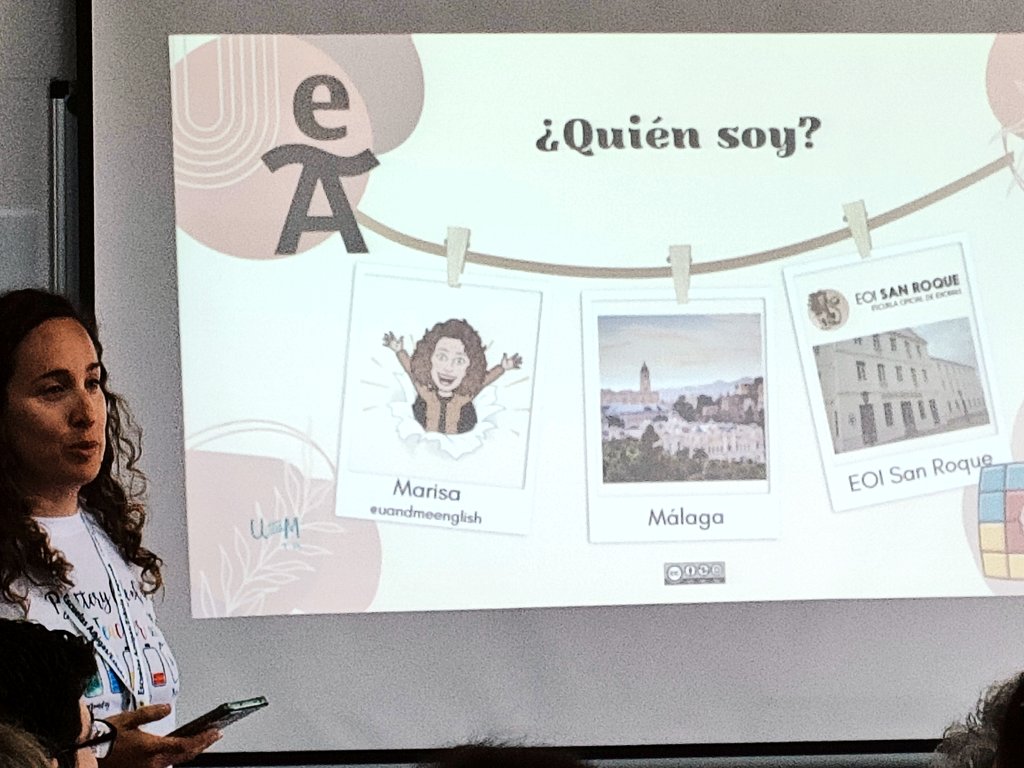 Soy muy fan de <a href="/uandmeenglish/">ᑌ & ᗰ EᑎGᒪIᔕᕼ</a> y  estoy feliz de aprender de ella  en las #IIJornadasEA <a href="/en_escuelas/">ESCUELAS AMIGAS EN LÍNEA</a> <a href="/EOILaCarolina/">EOI LA CAROLINA</a> 💚