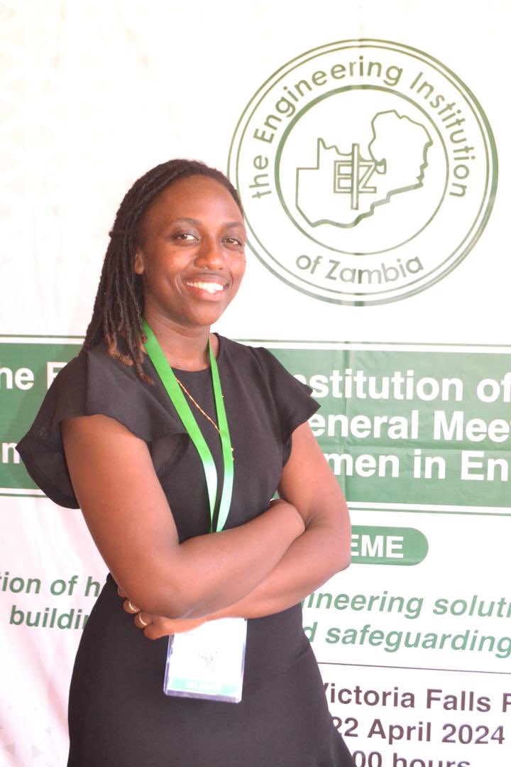 Eng. Uwineza Nicole MUKWINDI is proudly representing IER in Zambia, advocating for gender equality and equity in engineering. Her presentation on strategies for achieving this is inspiring! #WomenInEngineering #GenderEquality #IERinZambia