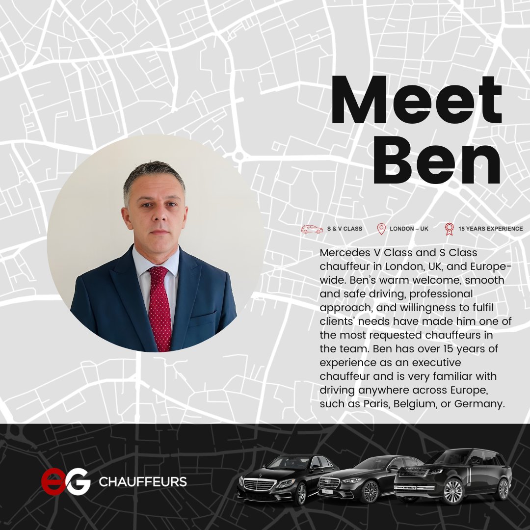 EGchauffeurs's tweet photo. Meet Our Distinguished Chauffeurs!

At EG Chauffeur, we pride ourselves on delivering service with the utmost professionalism and care. Allow us to introduce our team of dedicated chauffeurs who embody these values every day.

☎️ +44 207 117 2905
📩 info@egchauffeurs.com https://t.co/RWk4I1Qm4N