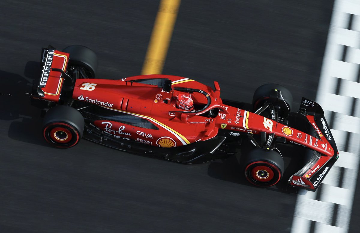 🔴 Ferrari, sıralama seansında hayal kırıklığı yaşıyor. • Charles Leclerc - P6 • Carlos Sainz - P7