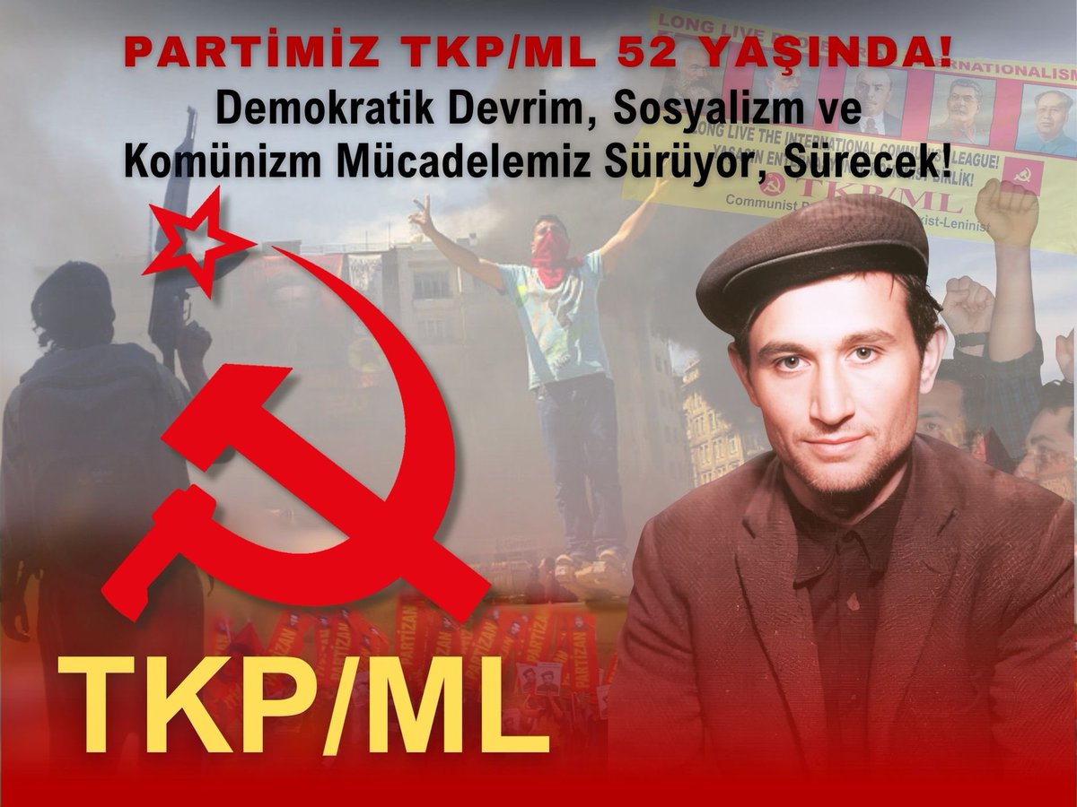 TKP/ML MK-SB: PARTİMİZ TKP/ML 52 YAŞINDA! DEVRİM VE KOMÜNİZM MÜCADELEMİZ KESİNTİSİZ SÜRÜYOR, SÜRECEK! 🔗 tkpml5.net/blog/tkp-ml-mk…