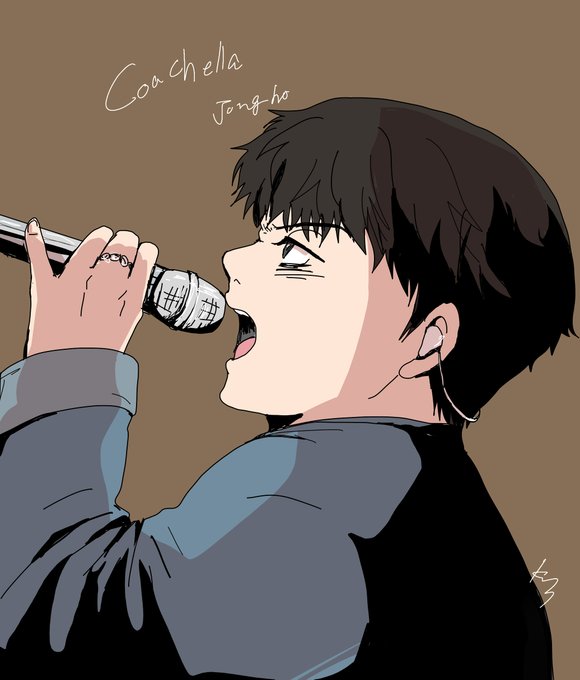 「jacket singing」 illustration images(Latest)