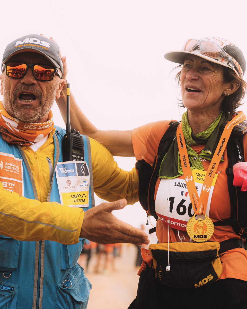 TOP 3 WOMEN OF THE STAGE 6 💪 Aziza EL AMRANI wins the last stage of the MDS LEGENDARY. 🔥 1. Aziza EL AMRANI 2. Aziza RAJI 3. Laurence KLEIN Scratch women 🥇 Aziza EL AMRANI 🥈 Aziza RAJI 🥉 Gemma GAME 🟠 Follow the MDS Legendary arrival live 👉 youtube.com/live/qUXw-IvUs…