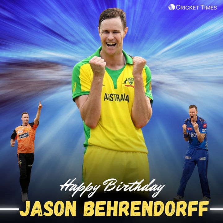 Happy Birthday Jason Behrendorff 🎉🎉

#cricket #JasonBehrendorff #australiacricket #happybirthday #CricketTwitter