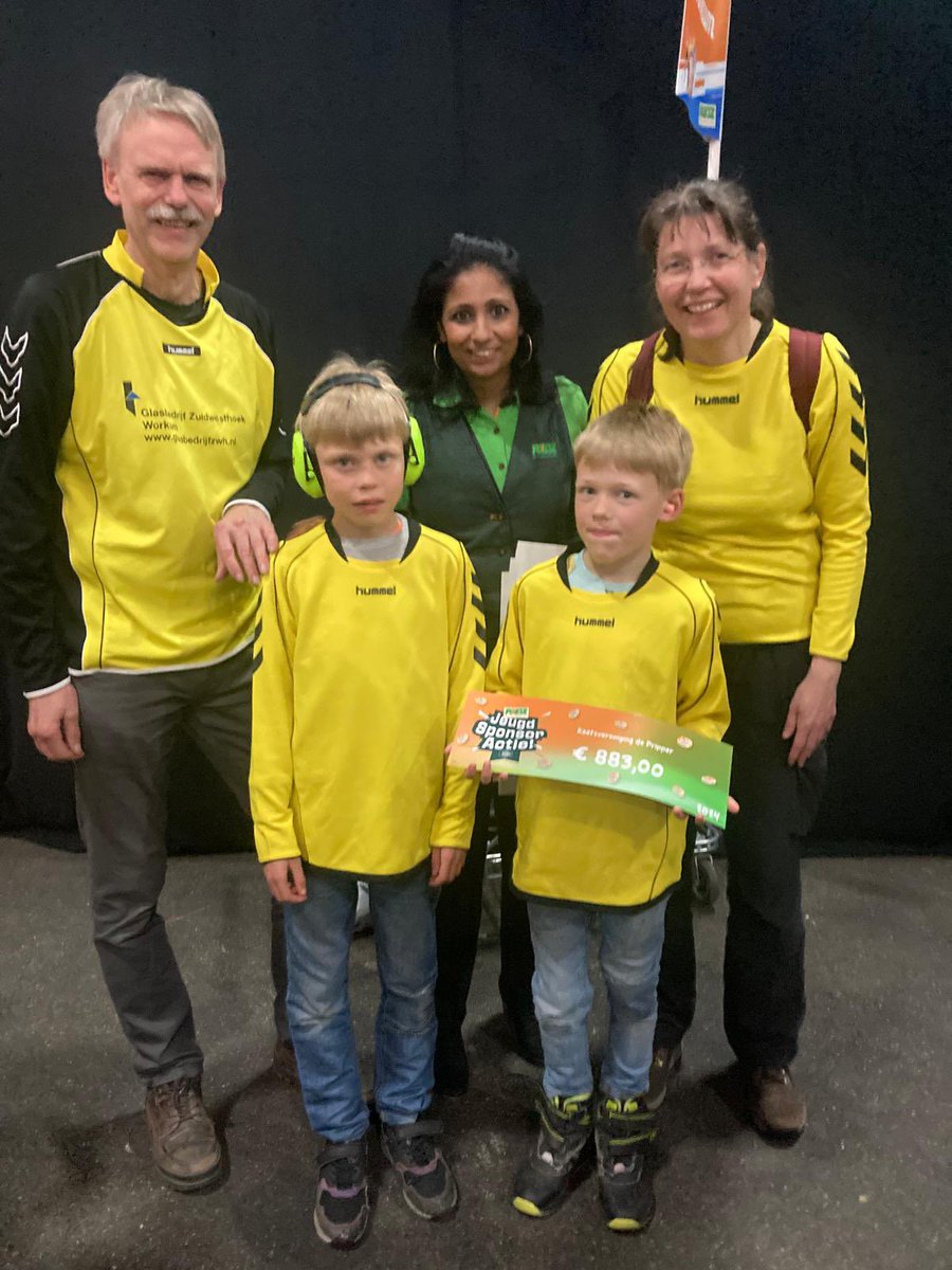 PripperWorkum's tweet photo. Wat een prachtige opbrengst voor @PripperWorkum ! Bedankt Poiesz voor de bijdrage! #jeugdsponsoractie #poiesz https://t.co/hlOVAbzHGh