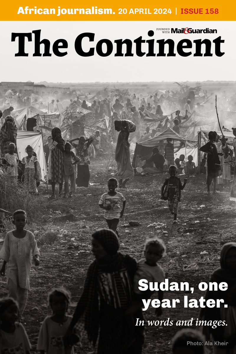 All Protocol Observed Welcome to Issue 158 of The Continent. The people of Sudan are living through a grim anniversary: it’s been a year since the war broke out on 15 April 2023.