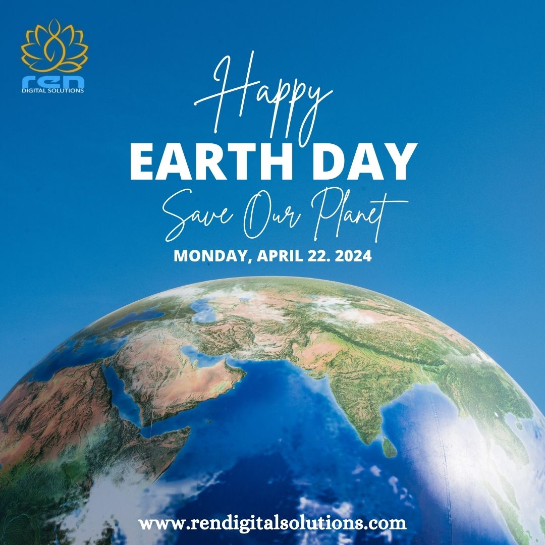 ren_digital's tweet photo. Happy Earth Day from REN Digital Solutions! Let's celebrate our planet and commit to making sustainable choices every day. Together, we can make a difference. 🌍💚
#EarthDay #Sustainability #RENdigital https://t.co/mzDmuv2C3E