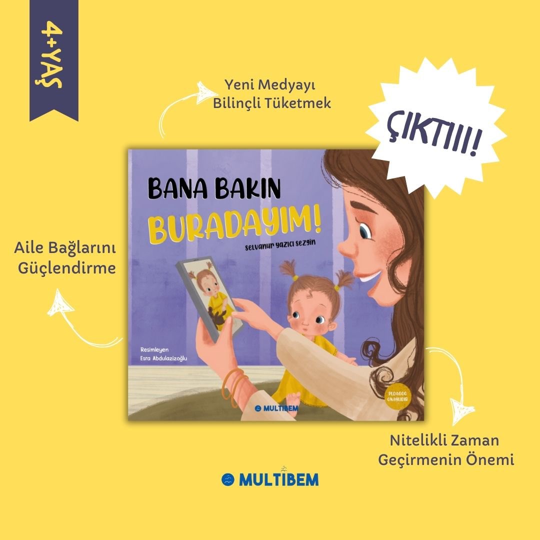 selvanuryzc's tweet photo. Kitap, insanların birbirine ekranların arkasından baktığı yeni medya çağına doğan çocuklarımızın, bu çağa doğru bir şekilde adapte olabilmelerinin ve ebeveynleri ve bakım verenleriyle sağlıklı bir ilişki inşa edebilmelerinin yolunu, keyifli bir hikâye ile çocuklarla paylaşıyor. https://t.co/zCAsETF19F