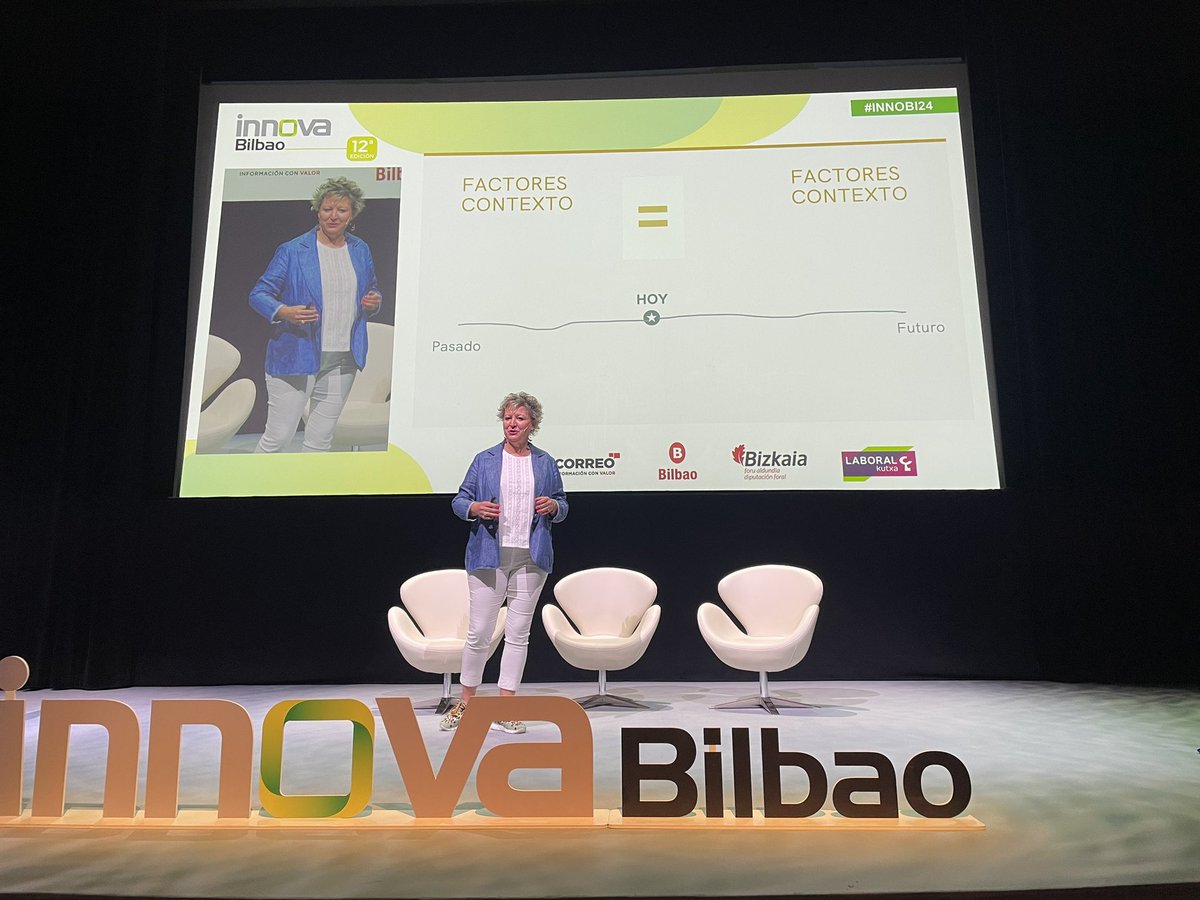 “El ego es uno de los problemas para poder darnos cuenta de que hemos cometido un error, que es el primer paso” Rut Martinez y la cultura del error en las organizaciones. #innobi24