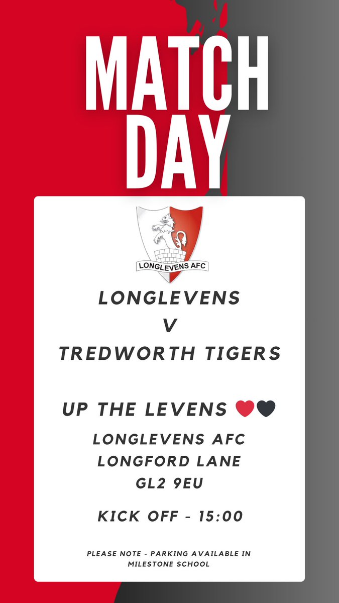 longlevensafc's tweet image. Match Day ⚽️

A game at the top end of the Gloucestershire Northern Senior League

Bar Open 🍻

Up the Levens ❤️🖤