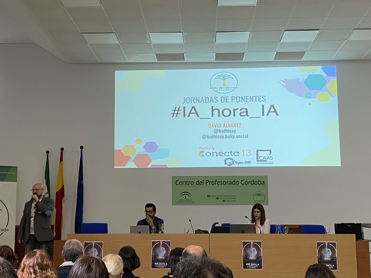 Conferencia de <a href="/balhisay/">David Álvarez</a> en  #IA_hora_q
