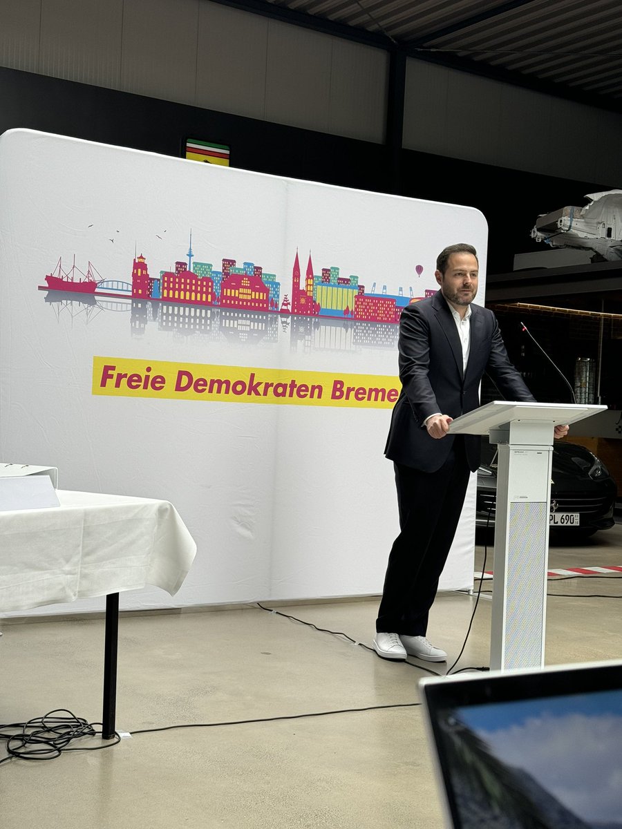 Hier startet jetzt unser Landesparteitag 2024.
#FDPBremen #LPT24
