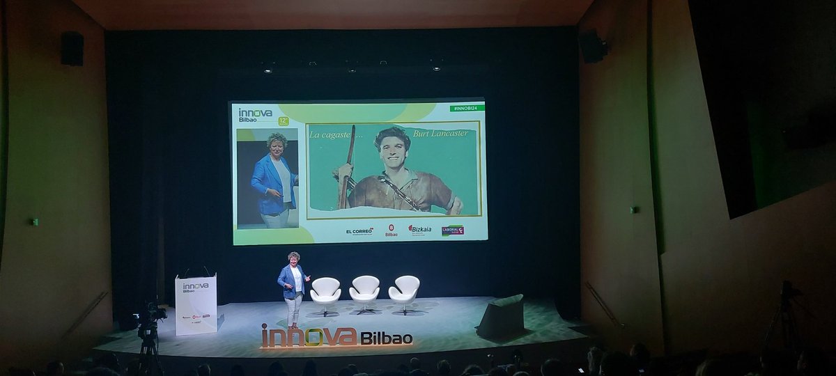 #innobi24 La cagaste Burt Lancaster! Tranquilo y sonríe. La gestión del fallo en las organizaciones y su componente emocional para lograr el éxito a través del fallo y el aprendizaje