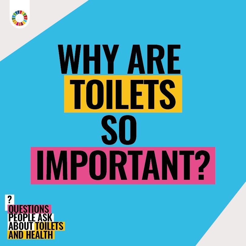 Safely managed sanitation is a highly cost-effective way to reduce disease transmission and protect lives. Yet, 3.5 billion people still live without their human right to a safe toilet. ➡️ buff.ly/3PYE6x7 #QuestionsPeopleAsk #MyHealthMyRight