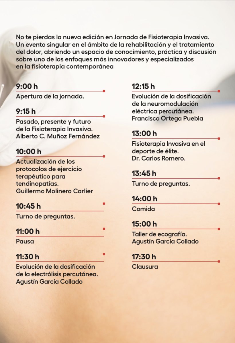 Jornada Fisioterapia Invasiva!! 

universidadeuropea.com/eventos/iii-jo…