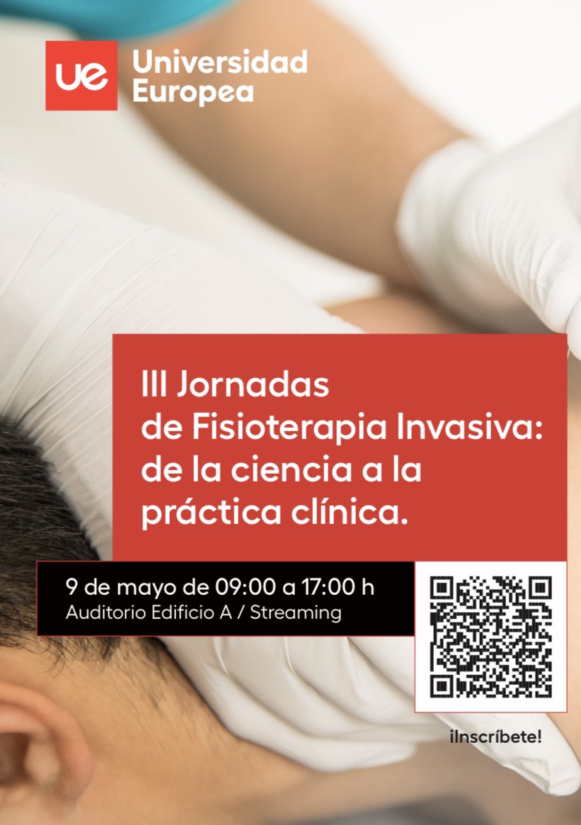AlbertoCMFisio's tweet photo. Jornada Fisioterapia Invasiva!! 

https://t.co/TQyP9tVqtz https://t.co/YpZAO4KvZH