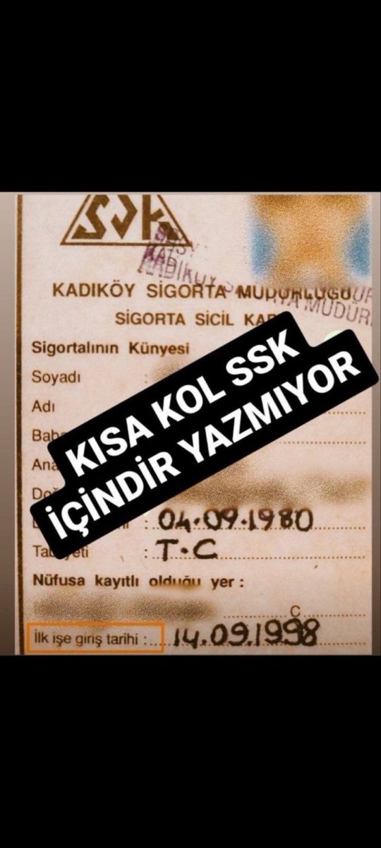 Devletin verdiği resmi sigorta kartları geçersiz ise kimlik kartları'da geçersizdir‼️ Devlet, Siyasetçilerin oyuncağı değildir. Resmi belgeleri namusudur‼️ @RTErdogan @eczozgurozel #ÇıraklıkStajSGKHakkımızVerilsin