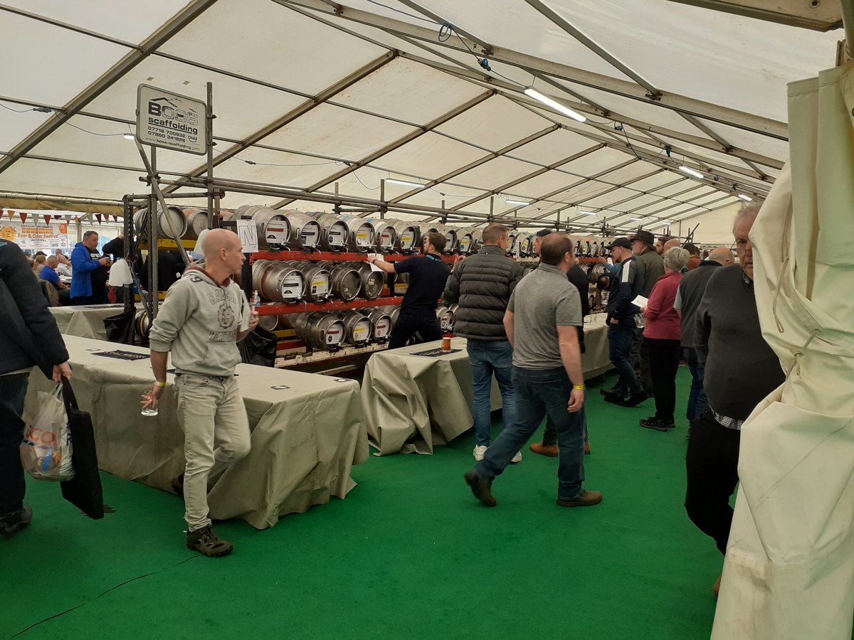 The sun is shining, the beer is ready 

Last chance to visit the Best Beer Festival  in the South West for this year

We open at 11am - admission £7 today - all beers / Ciders/ lagers £2 per half pint

Hope to see you here 🍺
