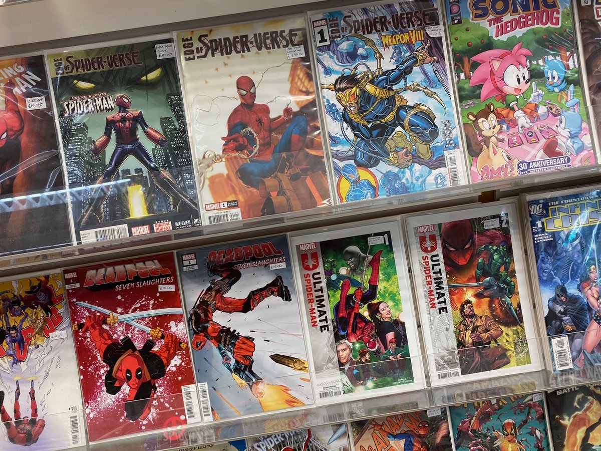 frogbroscomics's tweet photo. What a GLORIOUS day on the South Coast... for buying comic books!
https://t.co/UPxWElqmus
Out and about enjoying the weather? Swing on by and let us do what we were put on this earth to do... sell YOU the good stuff!
#LoveComics #BuyComics #ShopLocal #comicsBournemouth #Comics https://t.co/XMWxFPYD8M