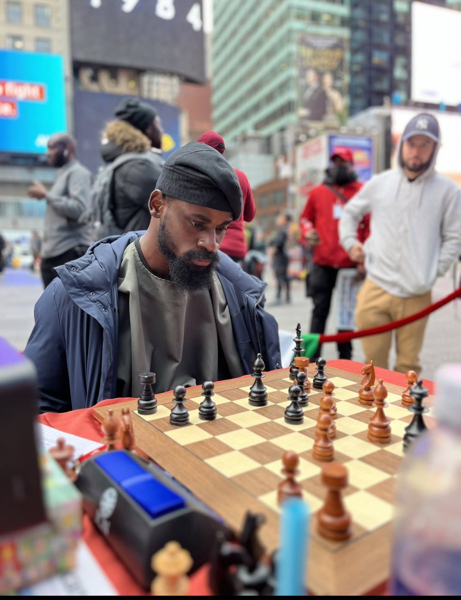 the_ladybella's tweet image. Sheeeeshhhh a huge congrats to @Tunde_OD for winning the Guinness World Record for the longest chess marathon! 

Your endurance and mental strength are inspiring 🥳🥳🥳🥳

#LongestChessMarathon #58Hours #RecordBroken #NewRecordSet