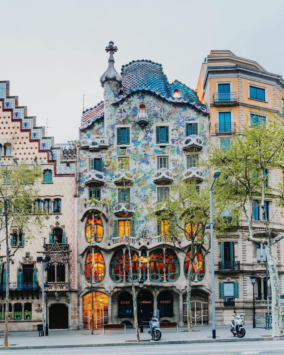 Casa Batlló, Antoni Gaudí, Barselona