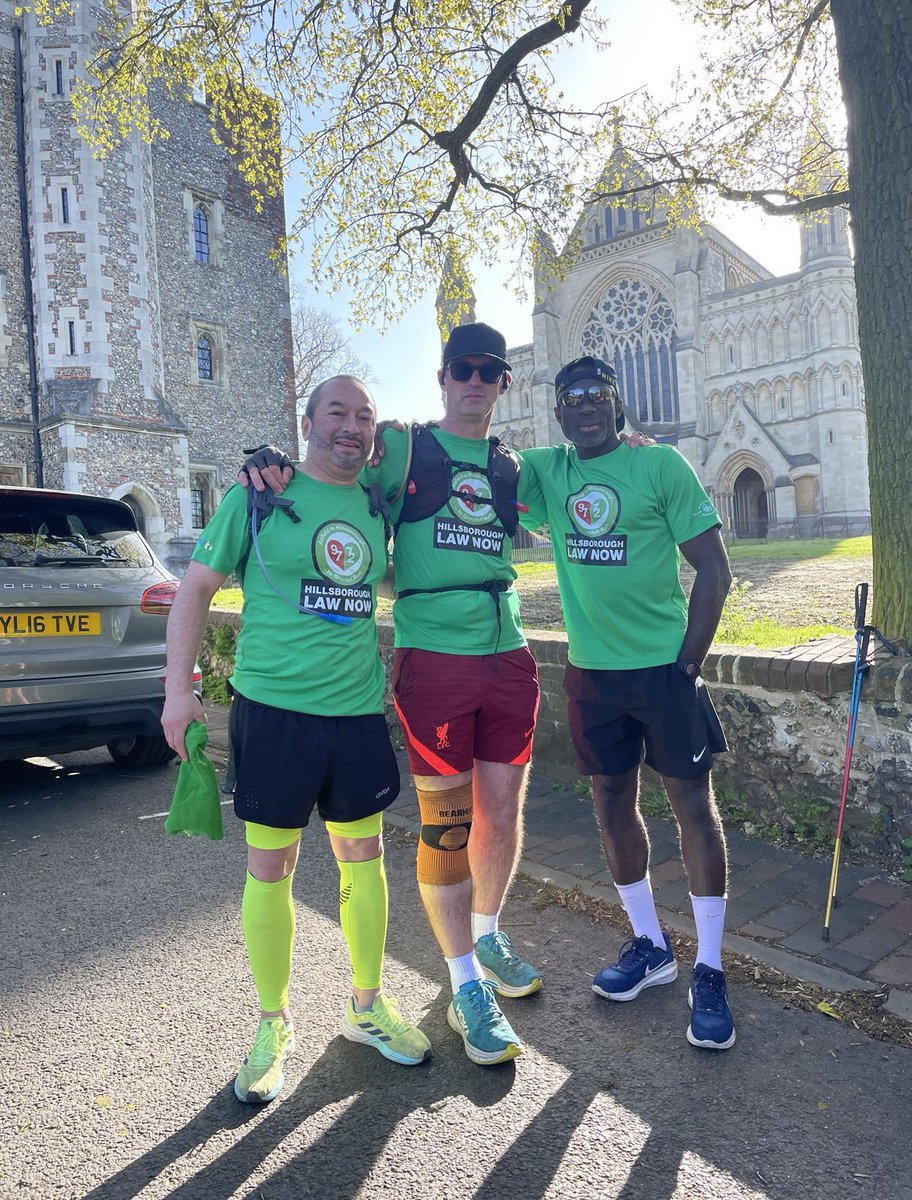 SHARE SHARE SHARE The final day and the final push is here. 207 miles under our trainers. 20 left to go until we finish at Grenfell Tower at 2pm (ish). It'll be a privilege to meet the community at the end there. Thank you to everyone who has helped us along the way. Everyone