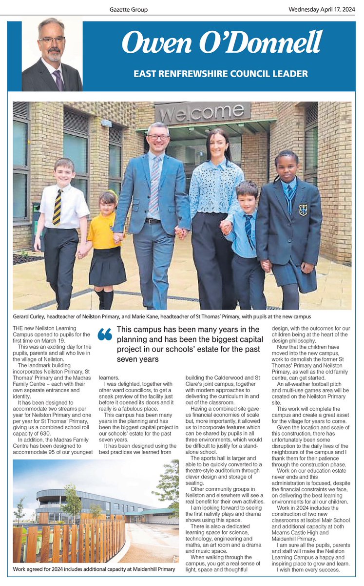 Cllr Owen O’Donnell tweet media