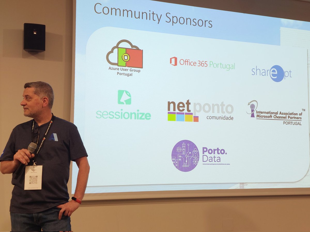 ciistiado's tweet photo. Many thanks for the sponsors and communities that made this #globalazure Portugal possible https://t.co/ozPmLuDl5E