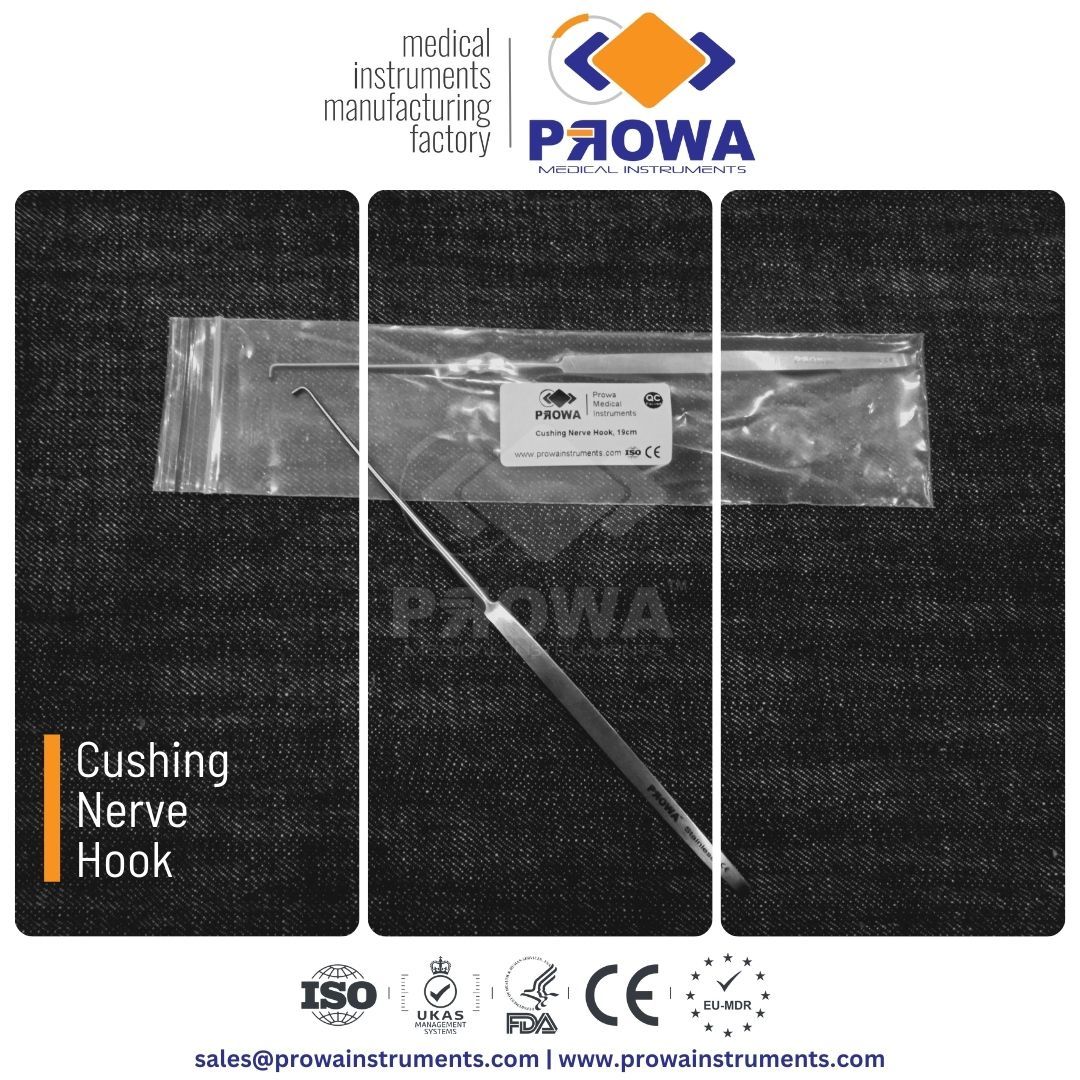 Cushing Nerve Hook
.
.
.
#dental #dentalfactory #dentalsurgery #dentalhealth #dentalworld #stainlesssteel #medicalinstruments #medicalequipments #health #medicaldevices #medicaldevicemanufacturing #surgical #surgicaltech #surgicalsteel #surgicalInstruments #madeinpakistan