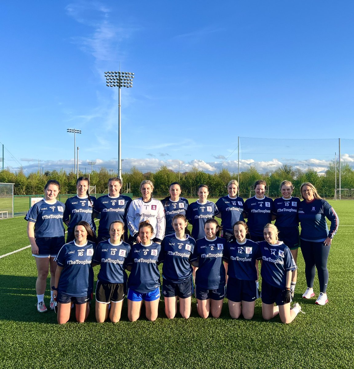 First fixture of the year for the @AIB_GAA ladies last night at the GAA centre in Abbotstown vs very tough opposition Dee Rangers from Meath #TheToughest
