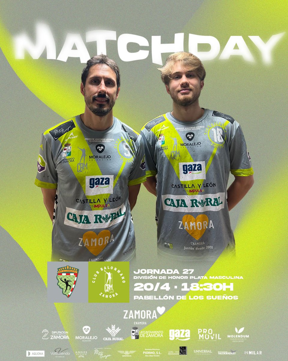 🔥 DÍA DE PARTIDO 🔥 👋🏻 ¡Buenos días afición! Nos desplazamos hasta Alcobendas para disputar la Jornada 2️⃣7️⃣ ¡Vamos a por ello! 🆚 @bmalcobendas ⏰ 18:30H 🏟️ Pabellón de los Sueños 📺 youtube.com/watch?v=mUttys… 💚💙 #LoLlevamosEnLaPiel