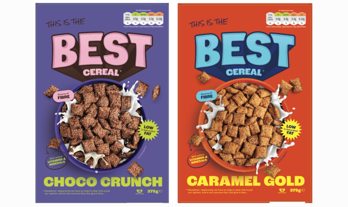 So the boy tried @_bestbreakfasts chocolate crunch for the first time today, and has just told me to take him to the shop cause he wants to spend the rest of his pocket money on it 😂 it’s a 10/10 @Sidemen His words poo’s on Krave and Cookie Crisp🤣