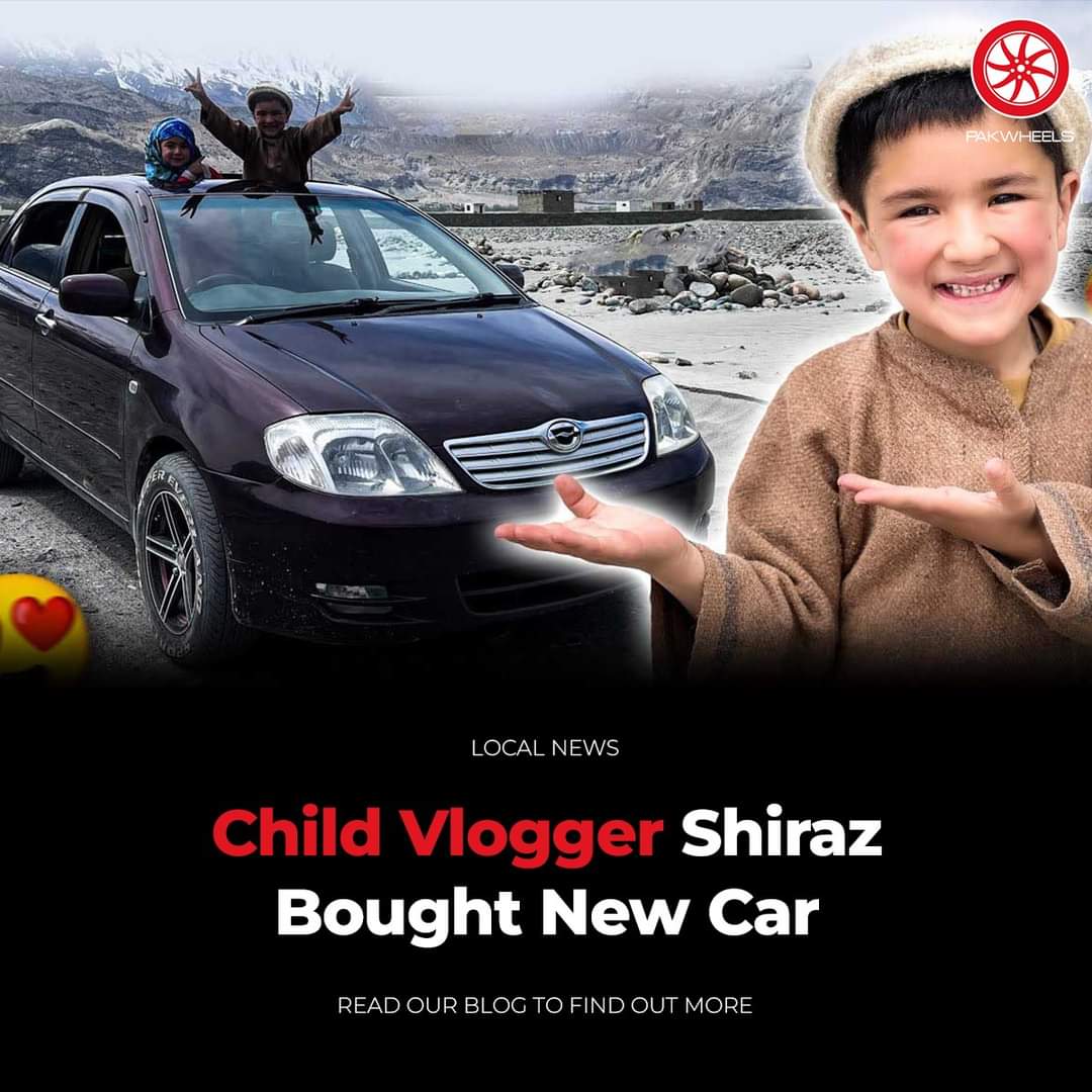 The new social media sensation is Shiraz, a child vlogger from northern areas of Pakistan who makes videos mostly with his little sister, Muskan has bought a new car. 

#PakWheels #PWBlog #ChildVlogger #NewCar #Car #BitcoinHalving #halving #Bitcoin