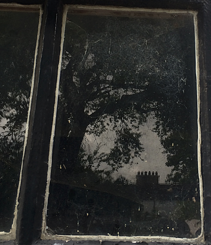 HooklandGuide's tweet photo. Not every ghost glimpsed in glass is a leering face or a weeping child. Sometimes the glass-ghost is a long cut-down tree, outline of a building reduced to rubble a century before. Unquiet time is revealed as one of the fiercest of phantoms. – #CJosiffe, 1956 #Ghosts https://t.co/rsrlzd9PB2