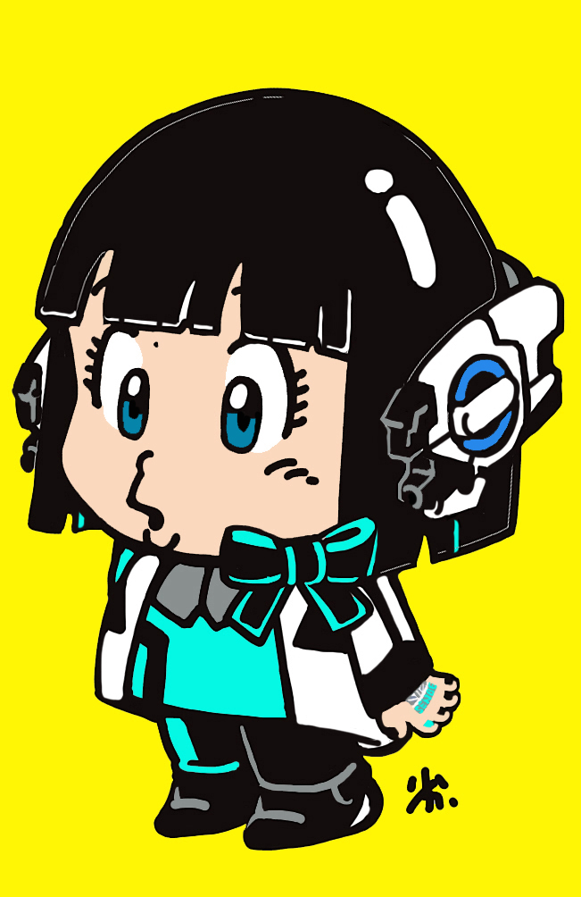 「#ロボ娘なんでも投稿祭 10010101 」|横井孝二 SD画集Ⅱ発売中☆☆☆のイラスト