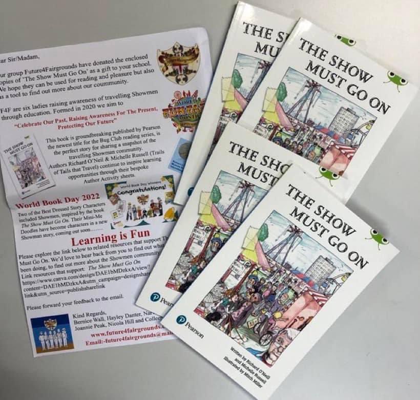 Hi everyone #edutwitter #teachers #schools #books we still have some copies of The Show Must Go On left and really want everyone to read this groundbreaking book. Would you like free copies? Please get in touch. #Showmen @therroneill @Michell17299340 @Dialectographer #freebooks