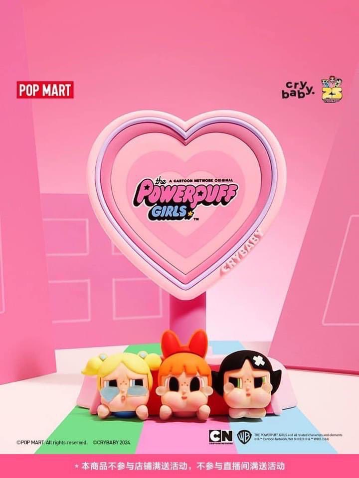 knt_97s's tweet photo. สาวก Crybaby x Powerpuff Girls 
เตรียมกรี๊ดอีกครั้ง 🤩

26 เมษายน นี้ !!

รอบนี้มีพวงกุญแจและที่ตั้งมือถือกระจก 2 in 1 💕
แล้วจะมาอัพเดทให้เพิ่มเติมงับ

•••••••••••••••••••••
#POPMART #Crybaby
#Crybabyxpowerpuffgirls
#blindbox #PowerpuffGirls https://t.co/ePVE8W2wlf