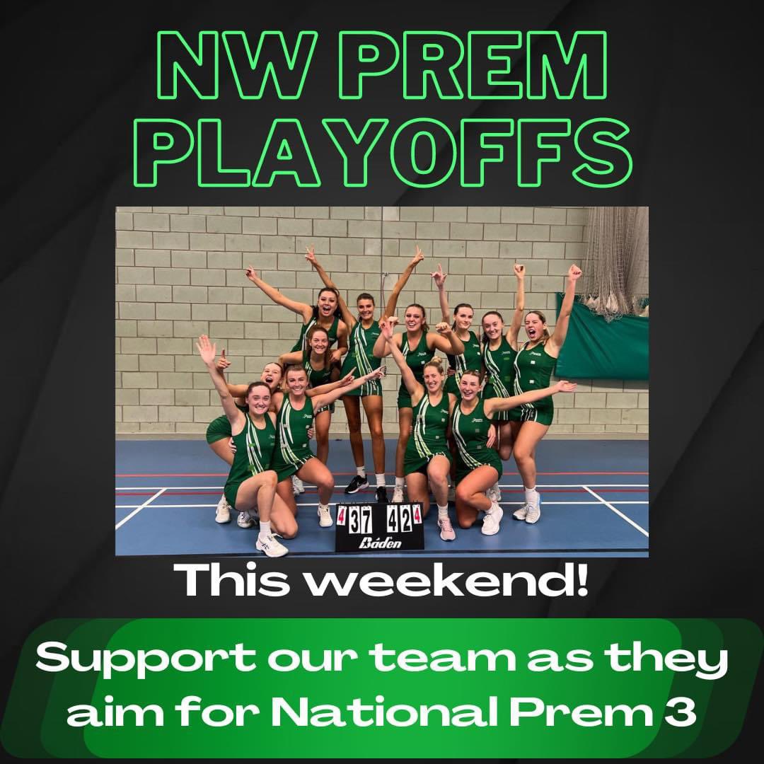NW_Netball's tweet photo. Wishing the NW Netball representatives @DeesideNC best of luck in their weekend of Play Offs for promotion into England Netball National Prem 3- The North West Region is right behind you - go make your mark!
#nwnetballfamily #nwisbest https://t.co/yB5im4iMvf