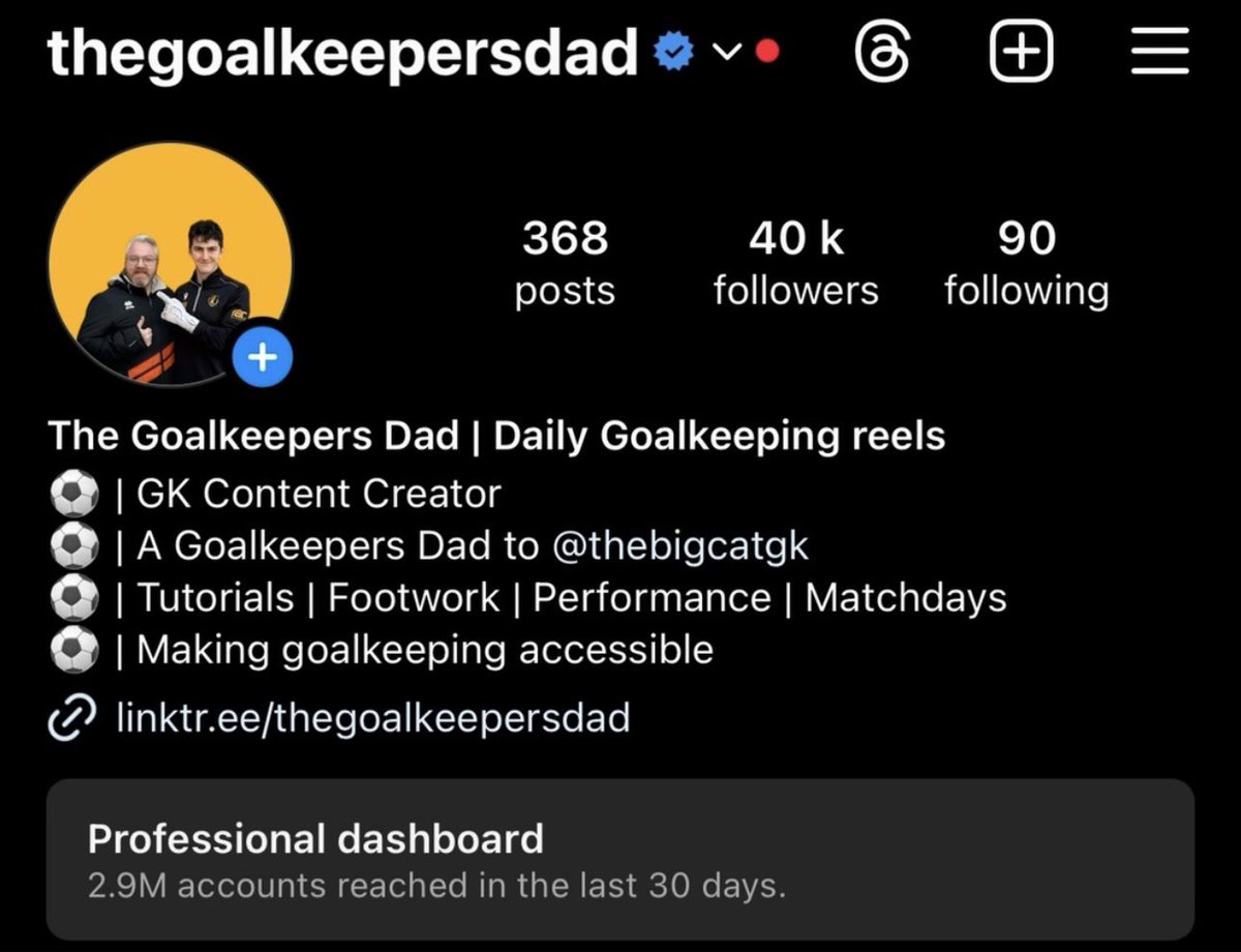 40K on instagram 🤝