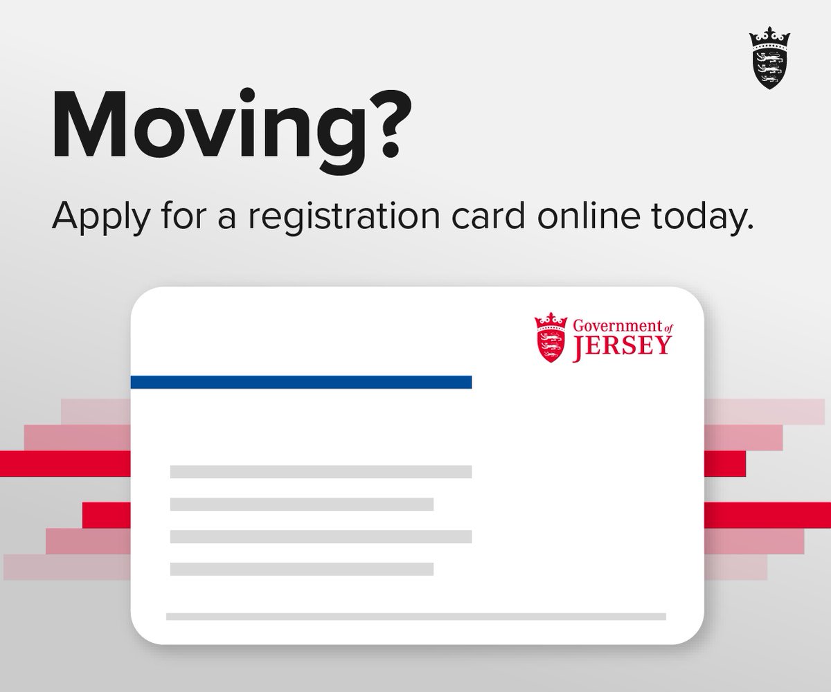 Are you moving house? You may need a registration card. Head over to the government website to register online here: bit.ly/46Zlnaw