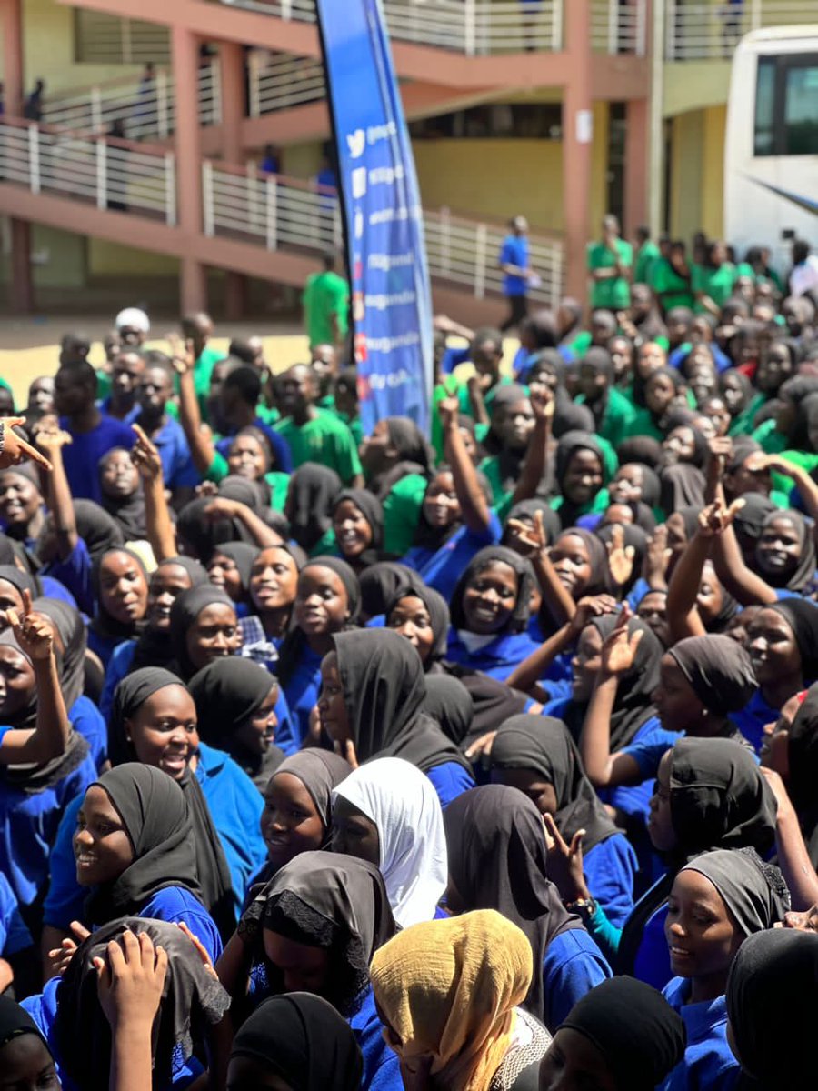 The girls from Kakungulu Memorial School are absolute vibe queens #NTVTNation #NTVHiSkoolKiromo @LuoboyOllo @PamMalaika