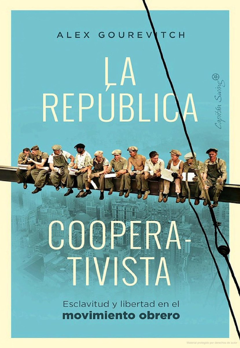 Este libro tiene un objetivo concreto: situar de nuevo el concepto de libertad en sus coordenadas contemporáneas. Una historia del pensamiento, la economía, la política, el trabajo y la sociedad, en la mejor línea de explicación de las tradiciones colectivas. @Capitan_Swing