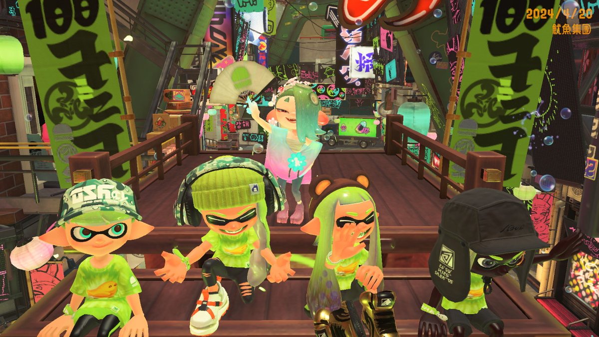 whowhoK's tweet photo. 100倍win~~ #斯普拉遁3 #Splatoon3 #NintendoSwitch https://t.co/kSu4ODHTiu
